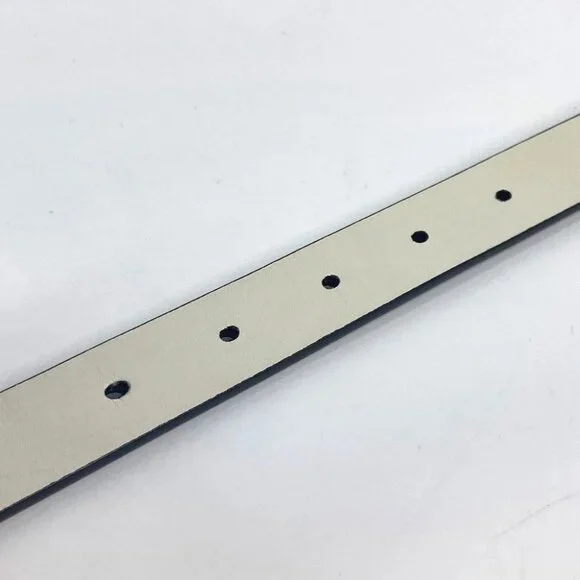 Dior CD buckle Accessories belt Leather White/GoldHardware - Picture 7 of 11